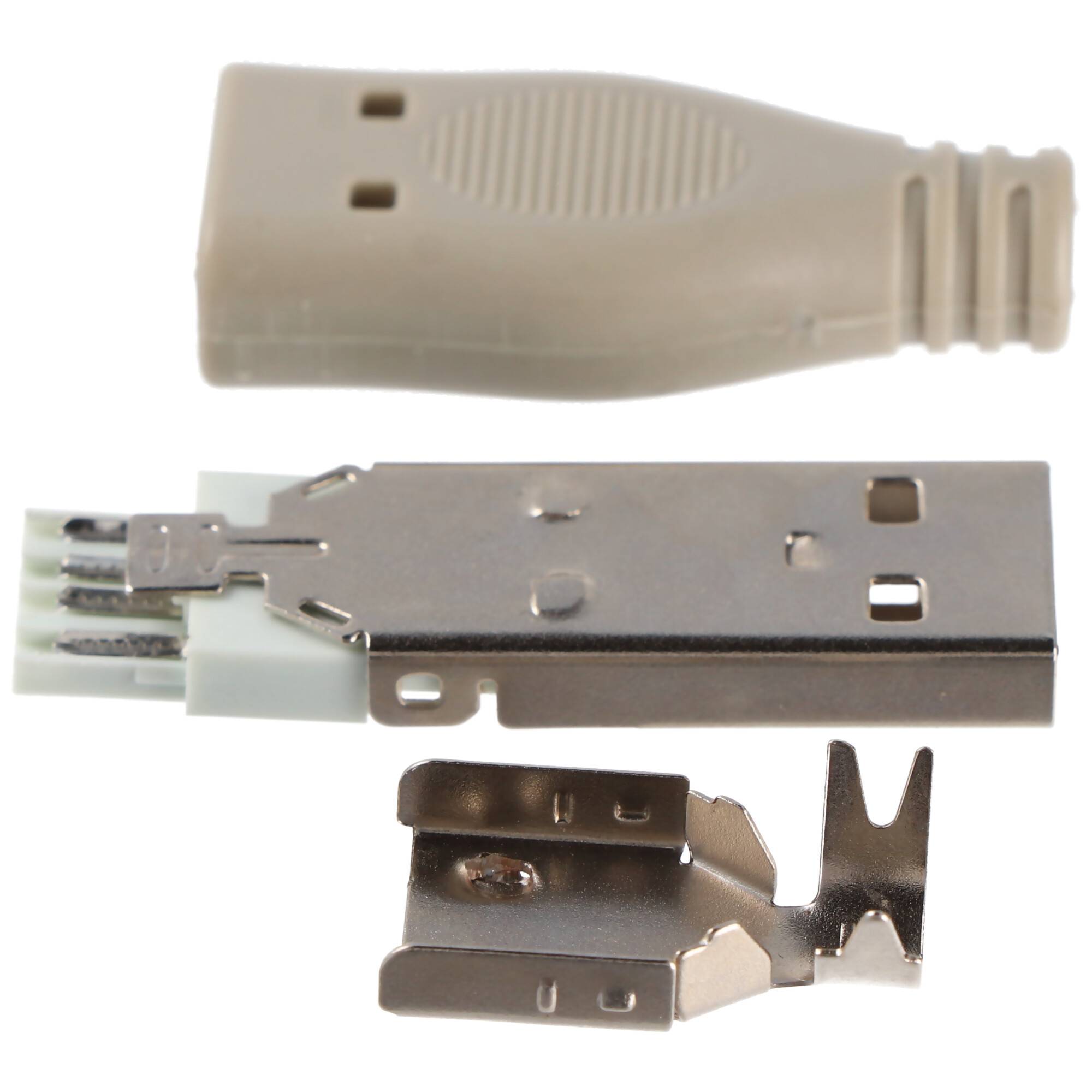 Goobay USB A-Stecker - zum selber löten - ein Stück