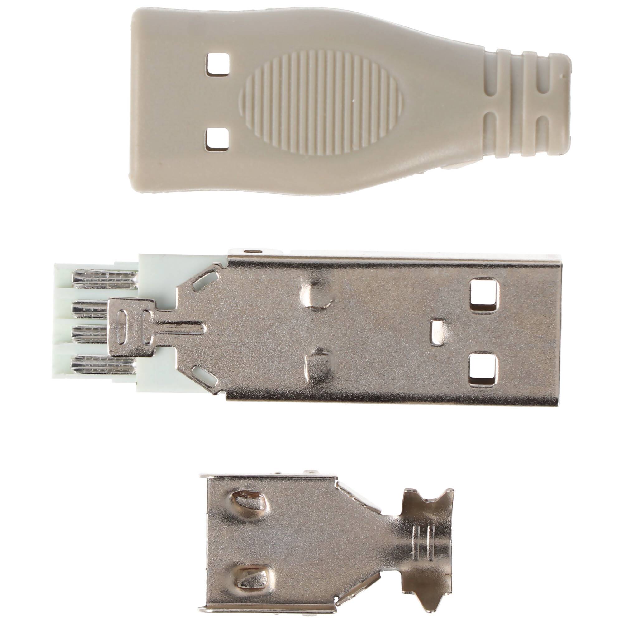 Goobay USB A-Stecker - zum selber löten - ein Stück