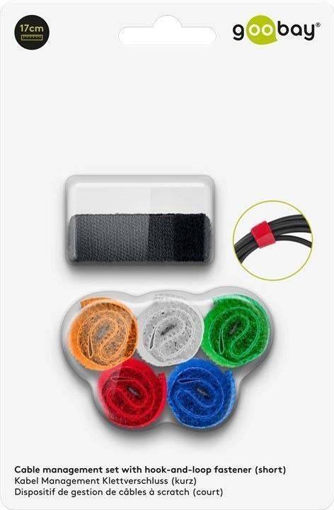 Goobay Kabel Management Klett 70350 (VE6)