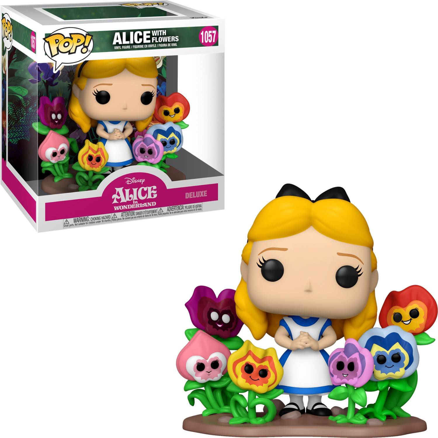 POP - Disney Alice in Wonderland - Alice w.Flowers Neu & OVP