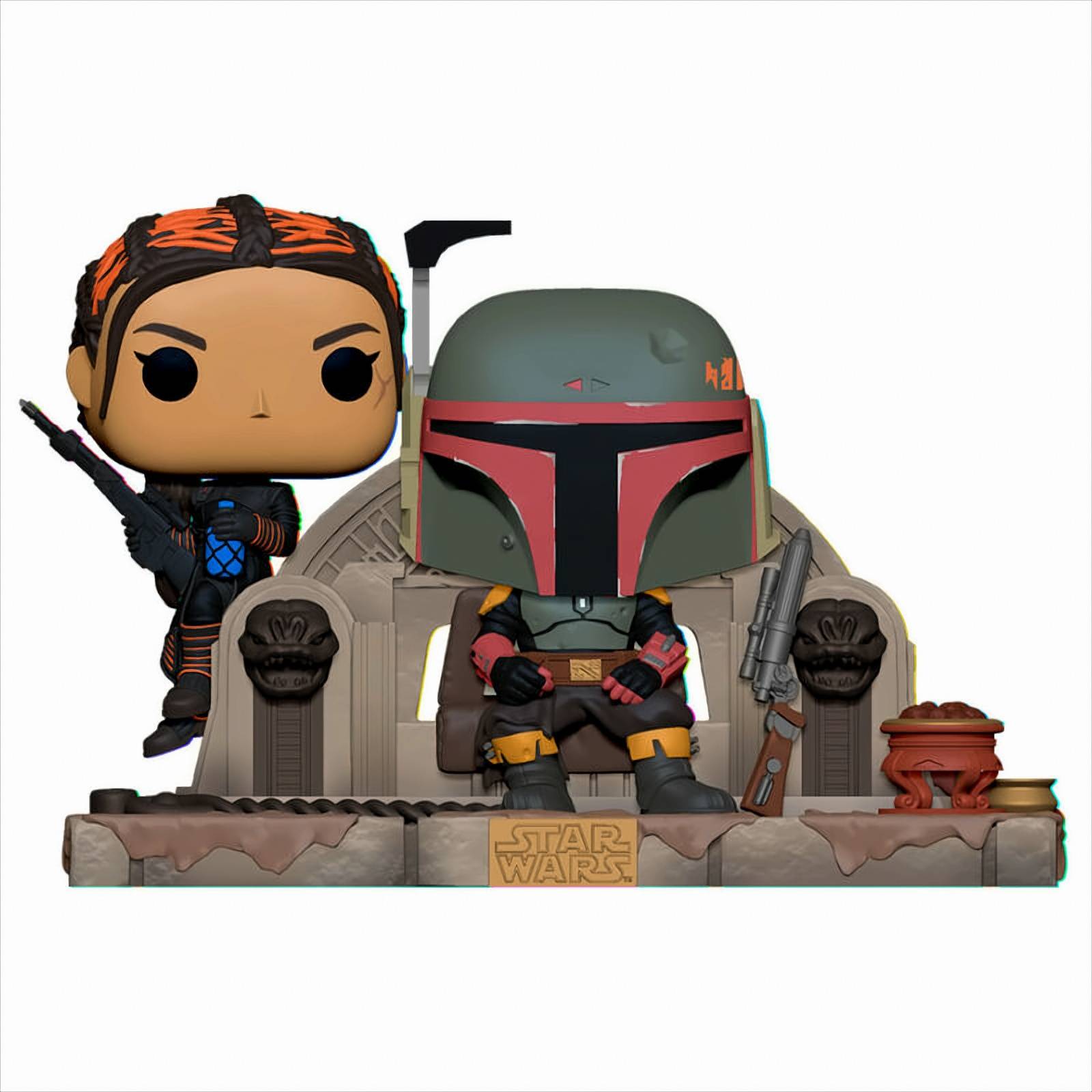 POP - Star Wars - Boba Fett and Fennec on Throne Neu & OVP