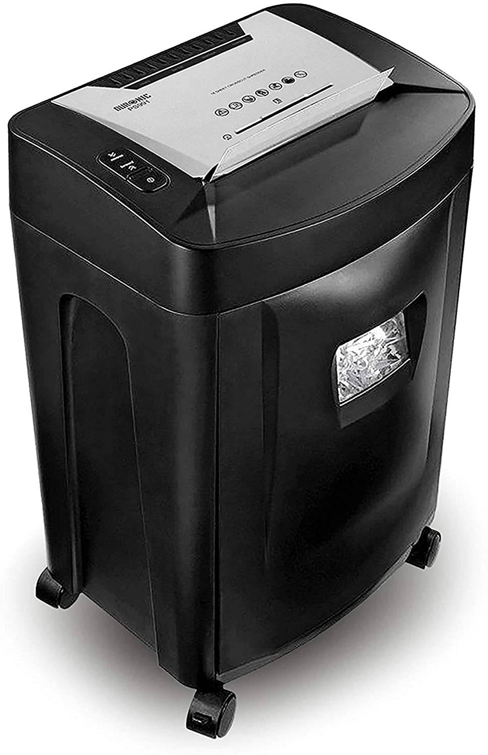 Duronic PS991 Aktenvernichter - Shredder - Kreuzschnitt - 31 L Auffangbehälter - 18 Blatt - CD, DVD - Kreditkarten