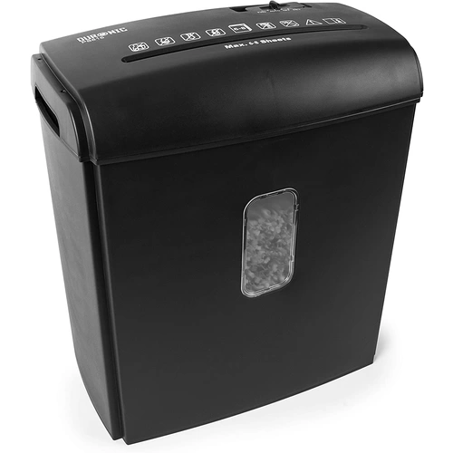 Duronic PS815 Aktenvernichter - 8X A4 Blatt - Kreuzschnitt - Shredder Elektrisch 250W - 15 L Behälter Duronic PS815 Aktenvernichter - 8X A4 Blatt - Kreuzschnitt - Shredder Elektrisch 250W - 15 L Behälter