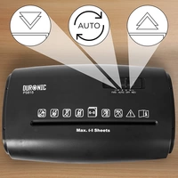 Duronic PS815 Aktenvernichter - 8X A4 Blatt - Kreuzschnitt - Shredder Elektrisch 250W - 15 L Behälter Duronic PS815 Aktenvernichter - 8X A4 Blatt - Kreuzschnitt - Shredder Elektrisch 250W - 15 L Behälter
