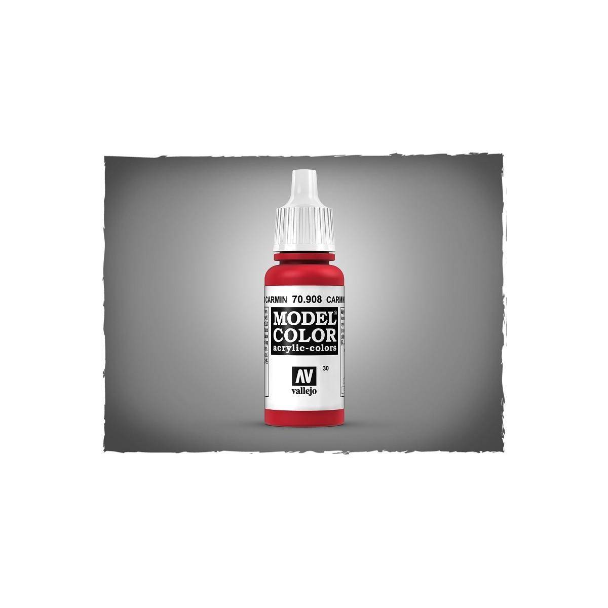 VAL-70.908 - Model Color Acrylfarbe - Carmine Red, 17 ml