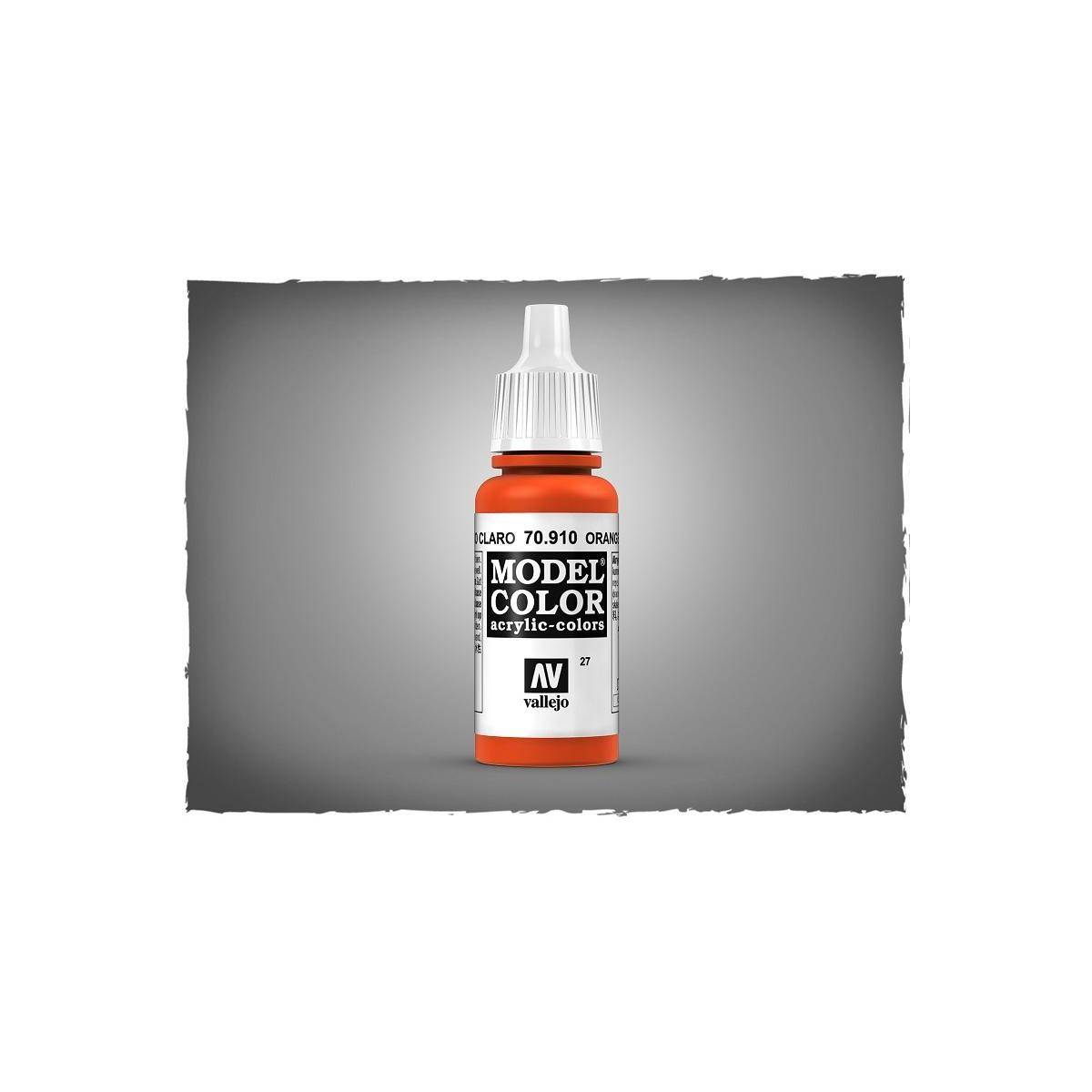 VAL-70.910 - Model Color Acrylfarbe - Orange Red, 17 ml