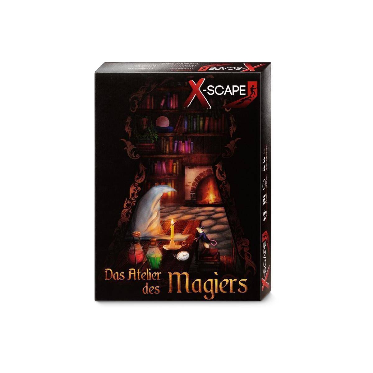 MBT00001 - X-SCAPE: Das Atelier des Magiers, für 1-5 Spieler, ab 12 Jahren (DE-Ausgabe)