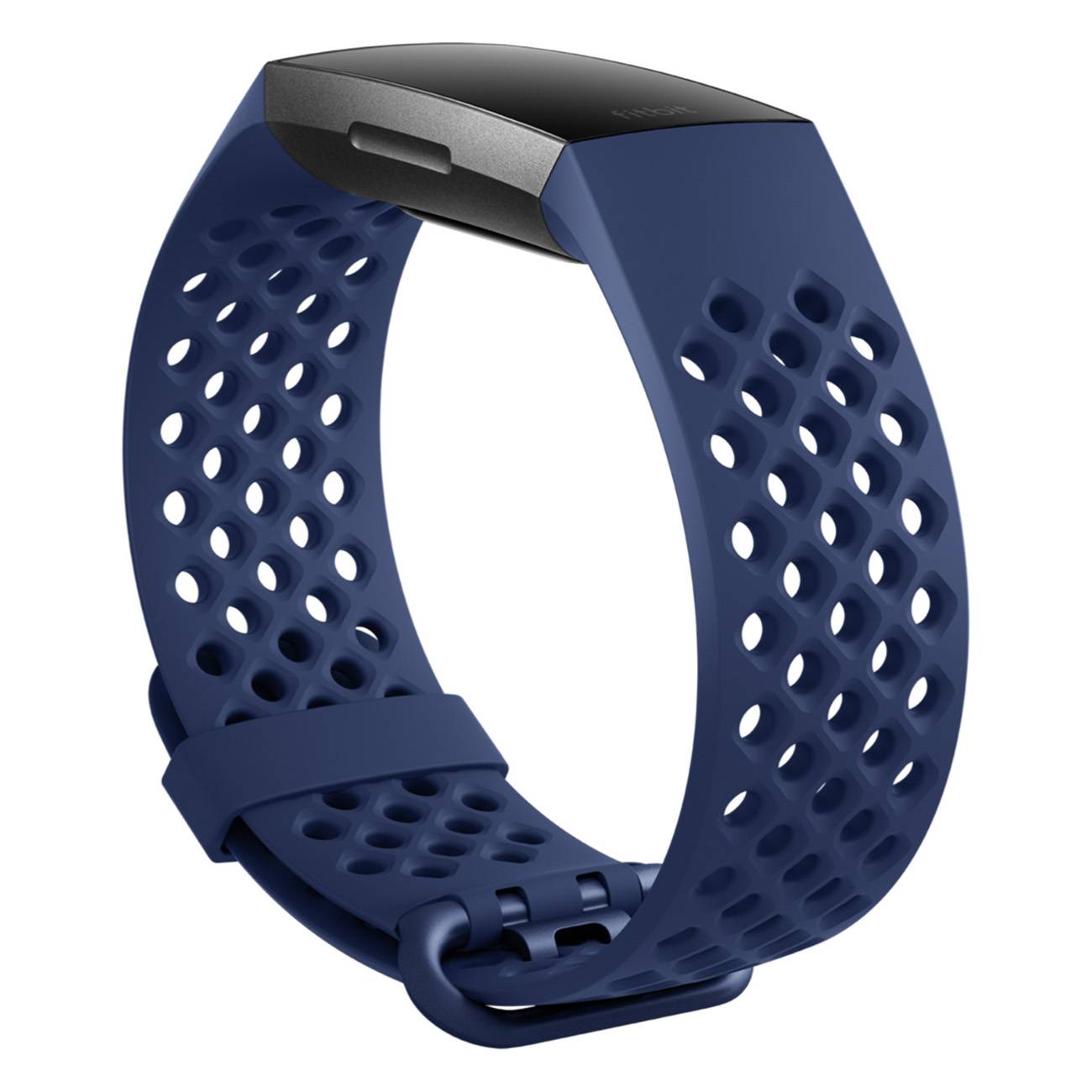 Fitbit Charge 4 Sport Band L Blau Ersatzarmband