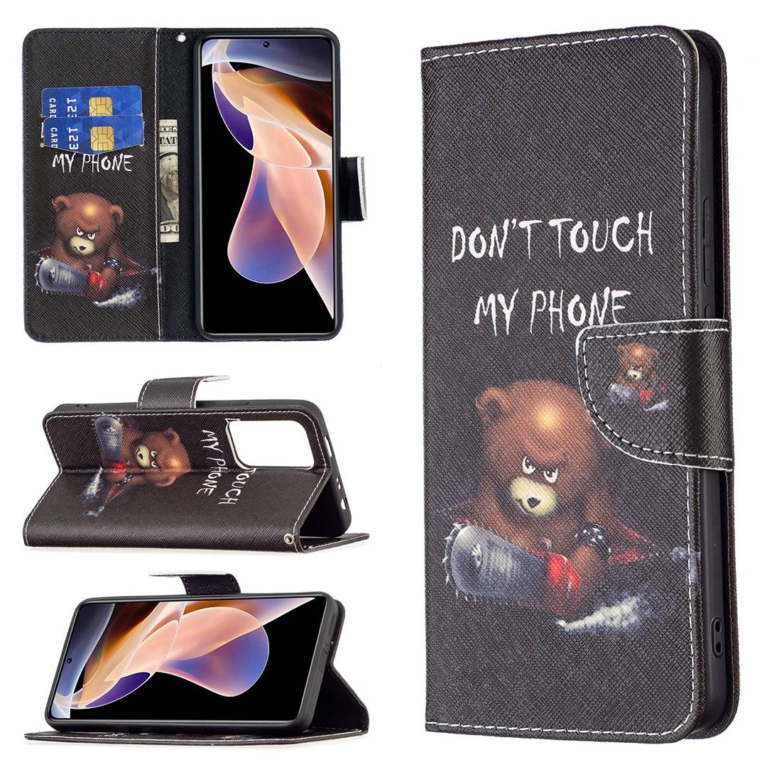 Für Xiaomi Redmi Note 11 Pro Plus 5G Kunstleder Handy Tasche Book Motiv 1 Schutz Hülle Case Cover Etui Neu