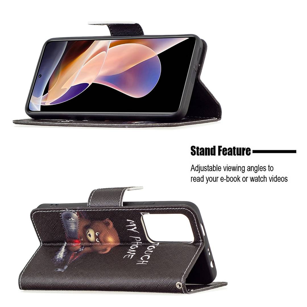 Für Xiaomi Redmi Note 11 Pro Plus 5G Kunstleder Handy Tasche Book Motiv 1 Schutz Hülle Case Cover Etui Neu