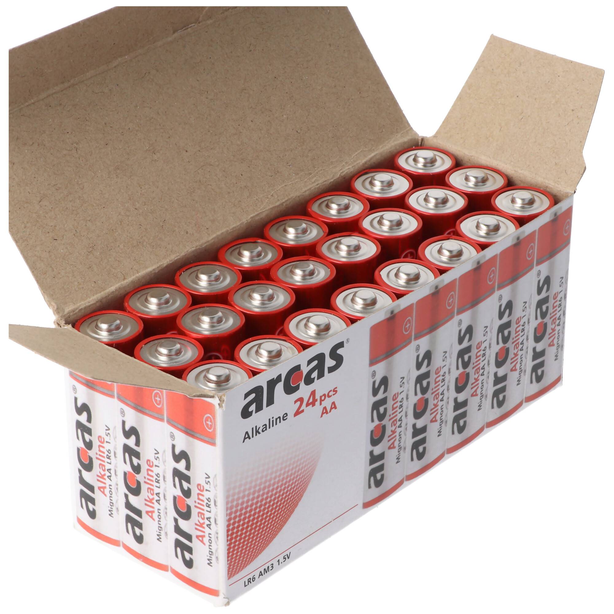 Alkaline Batterie LR6, AA, Mignon, 1,5 Volt 24 Stück