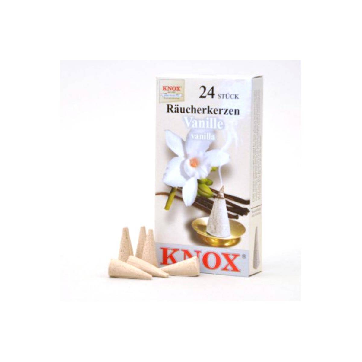 013230 - Räucherkerzen - Vanille 24 Stk., Kegel