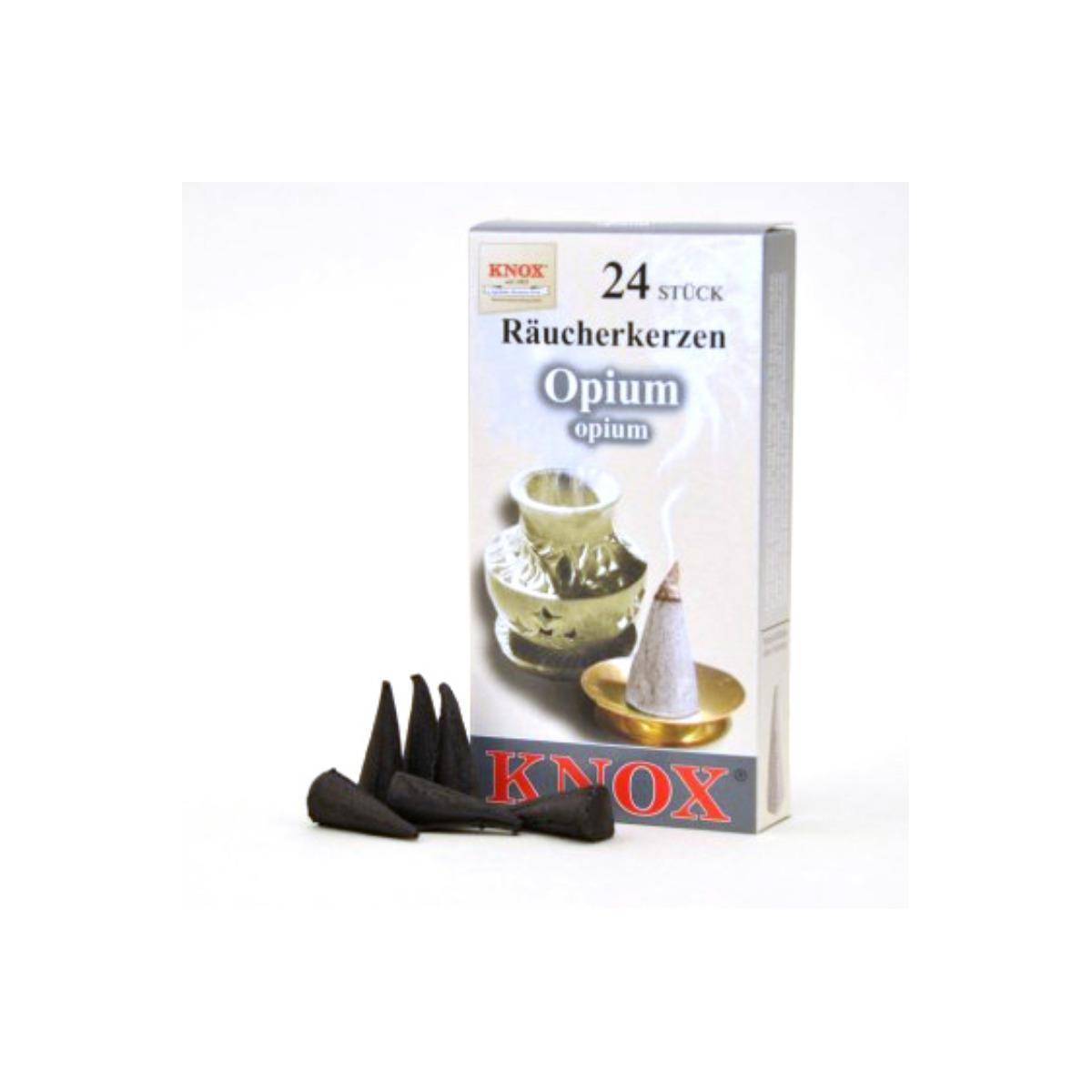 013260 - Räucherkerzen - Opium 24 Stk., Kegel