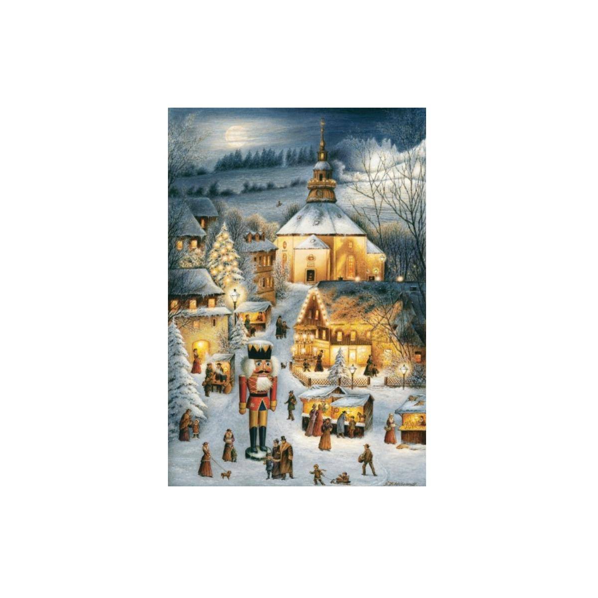 2919 - Weihnachtspostkarte Seiffen