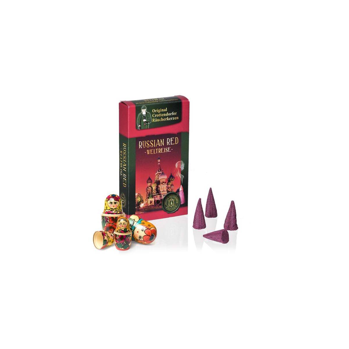 1711 - Räucherkerzen Russian Red M, 20 Stück