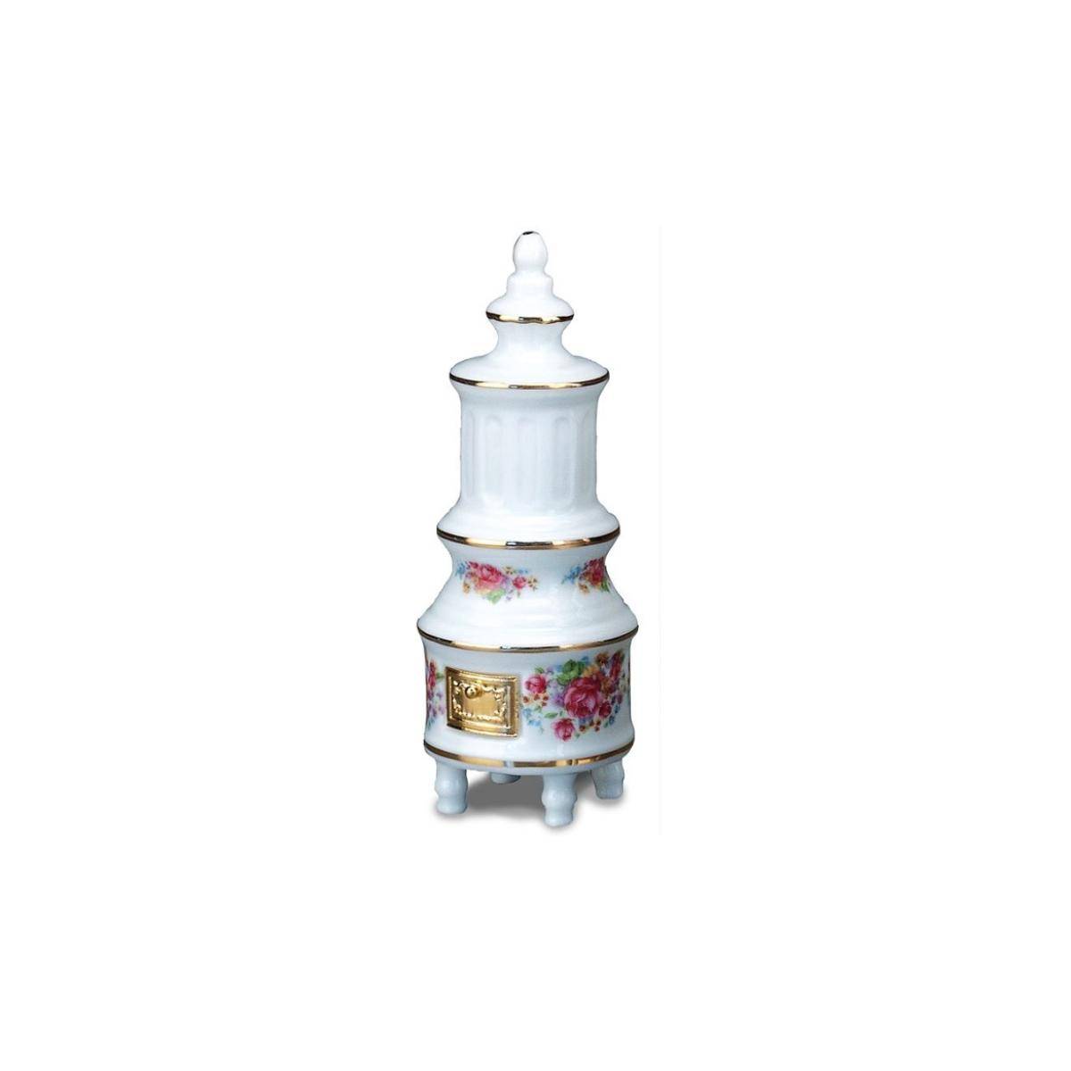 001.773/3 - Porzellanofen "Dresdner Rose", Miniatur