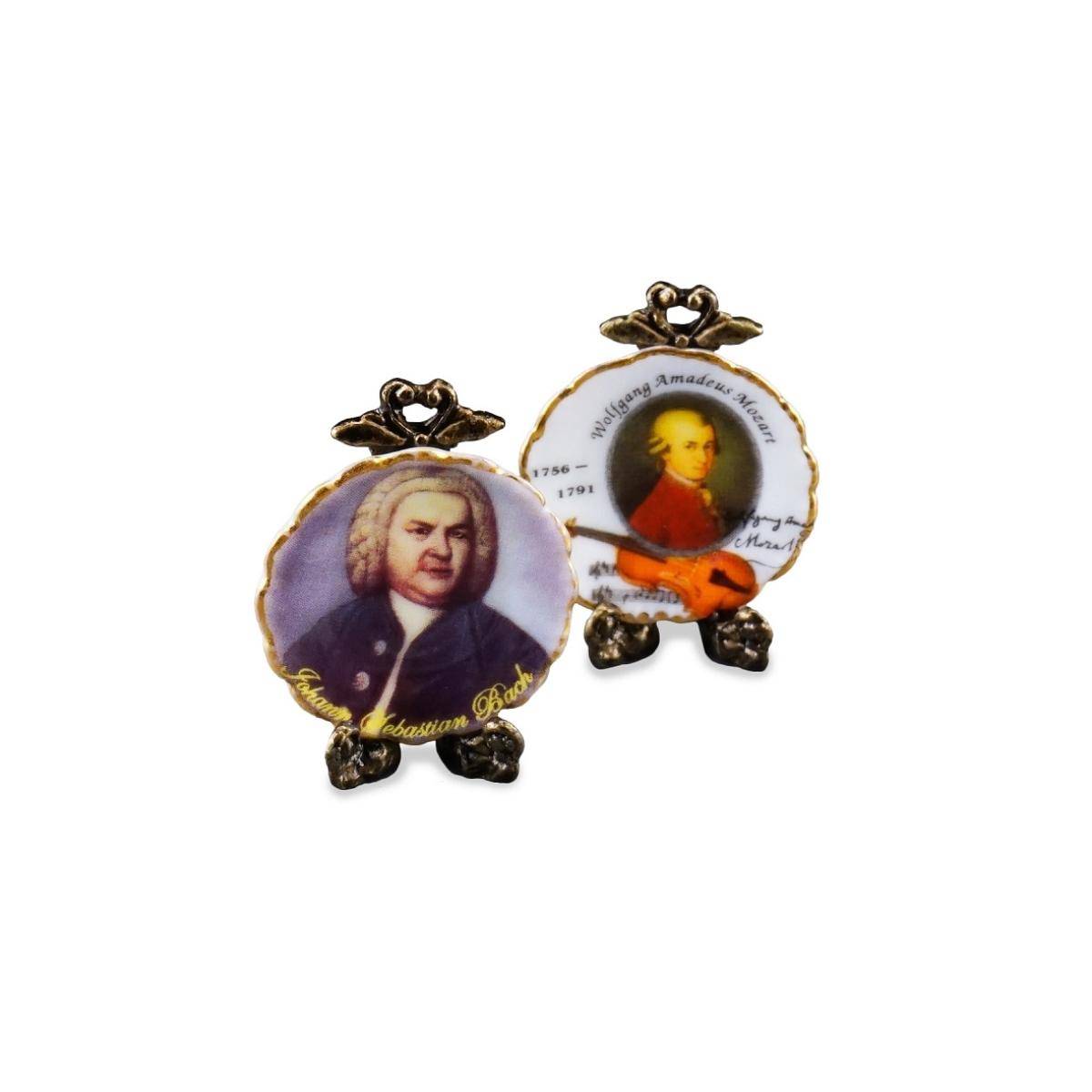 001.400/0 - Wandteller "Mozart/Bach", Miniatur
