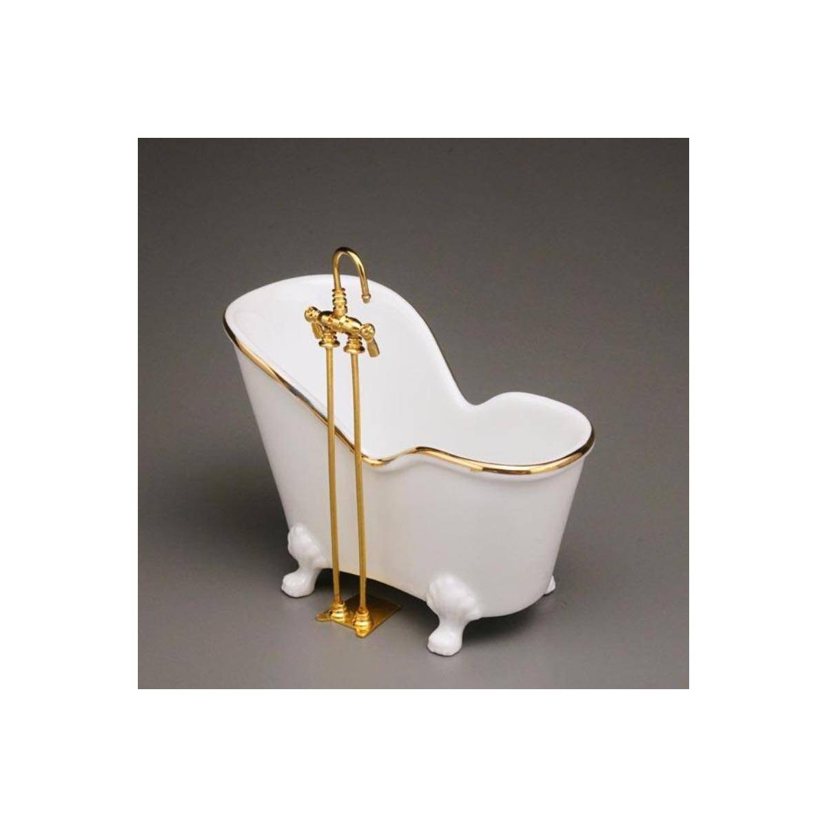 001.772/9 - Sitzbadewanne, weiß, Miniatur