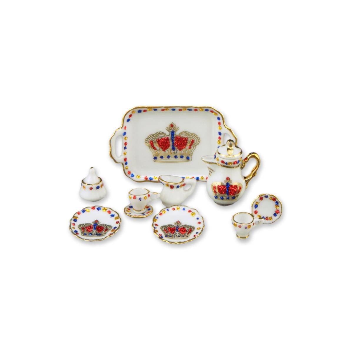 001.335/6 - Kaffeeservice "Goldkrone", Miniatur