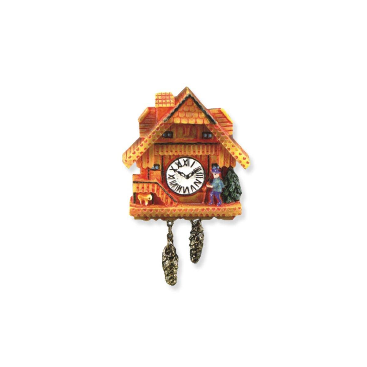 001.401/5 - Kuckucksuhr, honigfarben, Miniatur