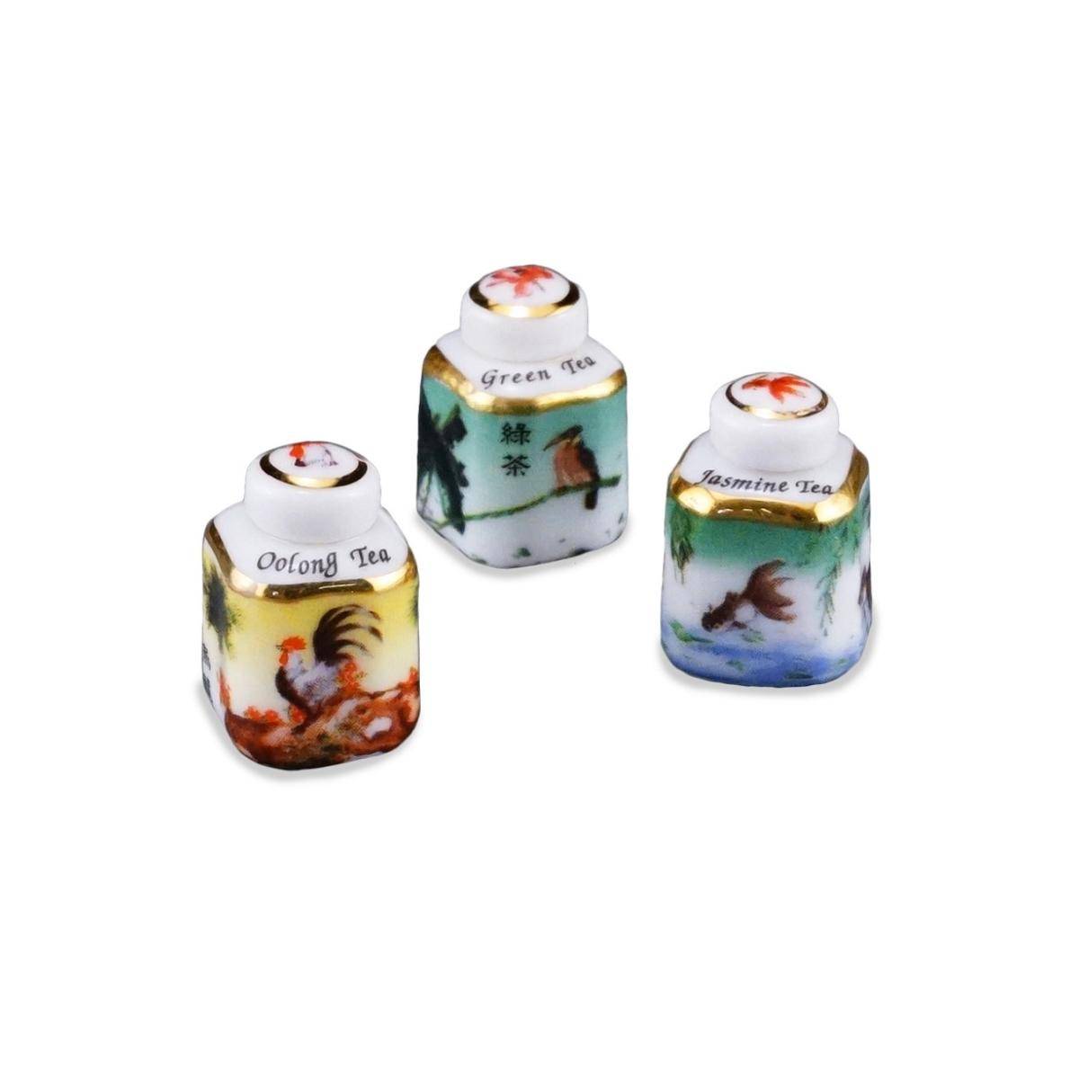 001.440/5 - Asiatische Teedosen, Miniatur