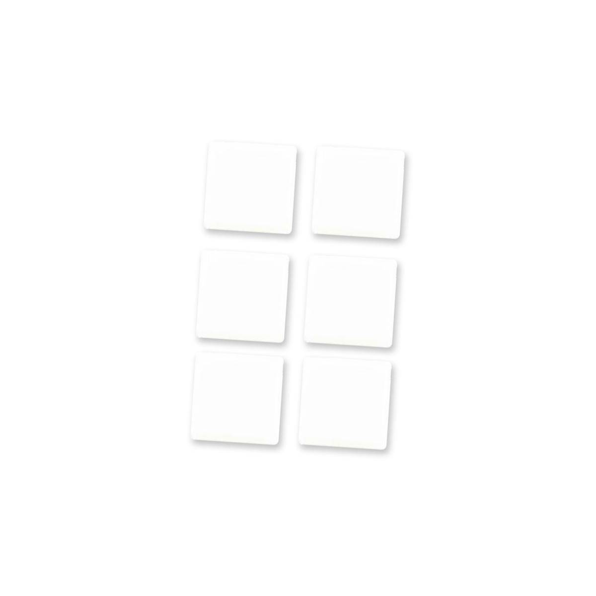 001.507/0 - Miniwandfliese, weiß, 6 Stück, Miniatur