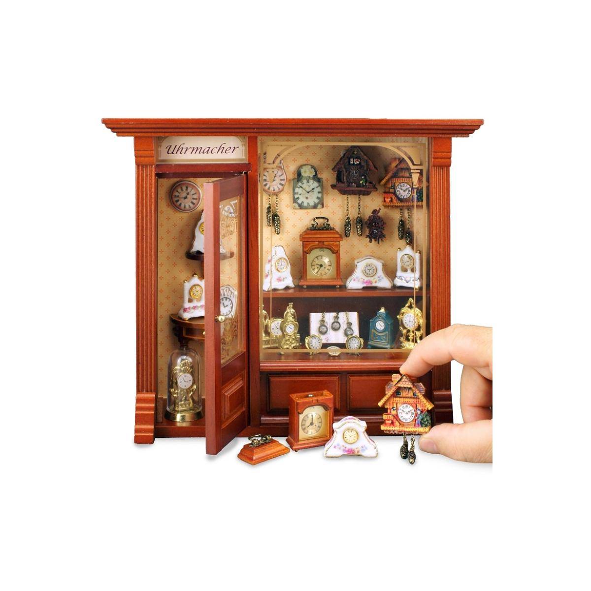 001.797/6 - Wandbild "Uhrmacherladen", Miniatur