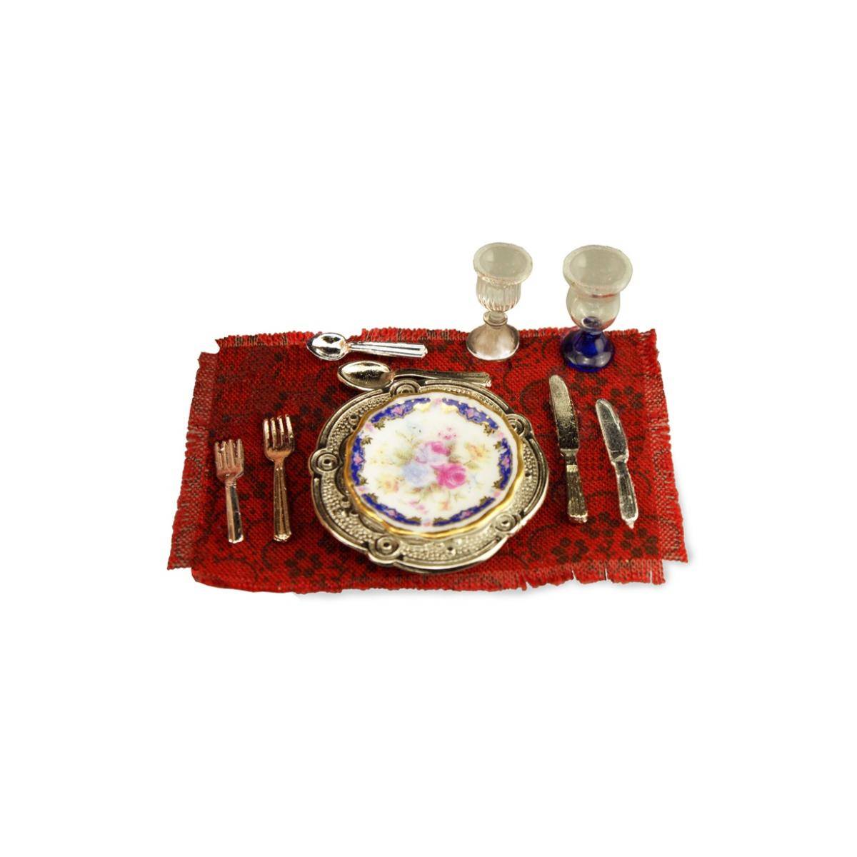 001.376/5 - Gedeck "Royal Blue", Miniatur