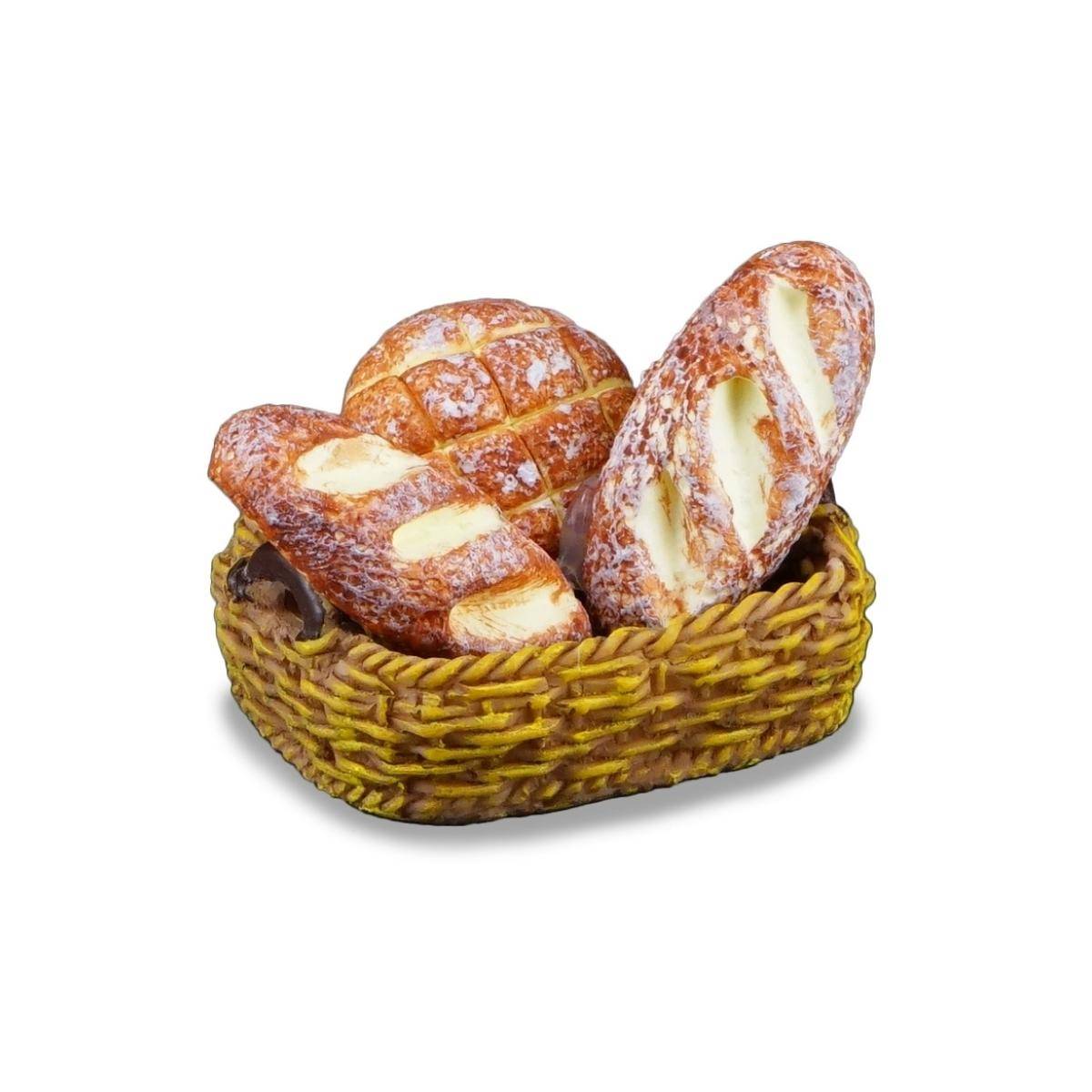 001.786/5 - Brotkorb, gefüllt, Miniatur