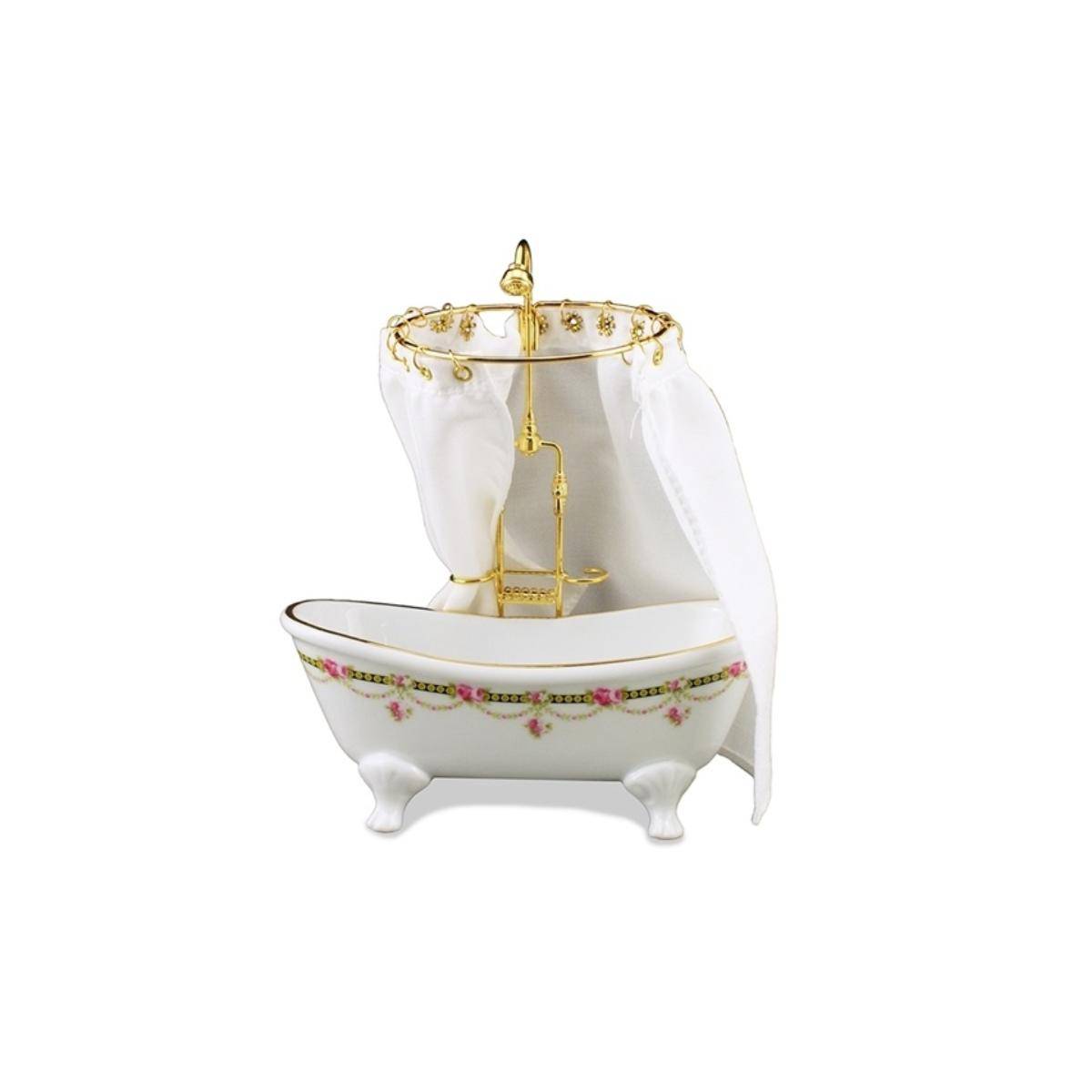 001.769/7 - Duschwanne mit Vorhang "Victoria", Miniatur