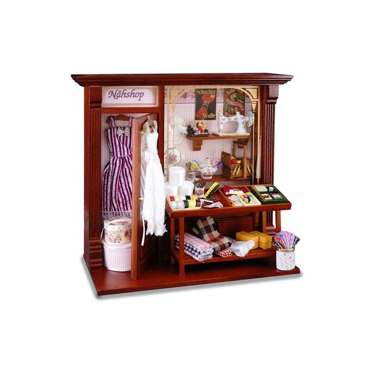 001.794/6 - Wandbild Näh- und Wolladen, Miniatur