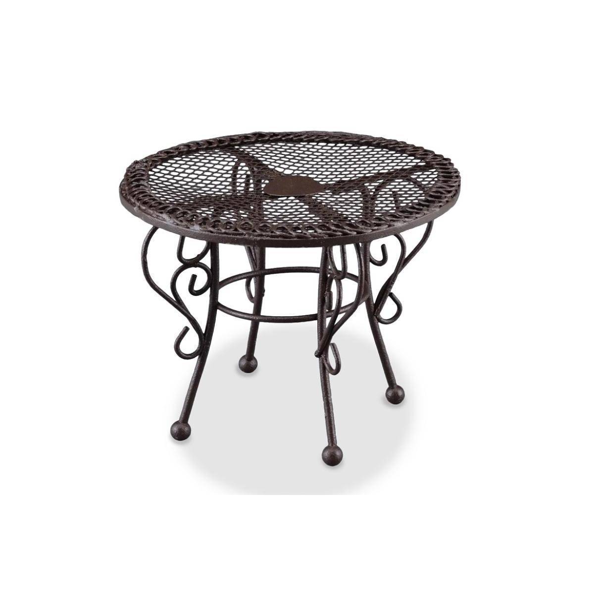001.808/9 - Metallgartentisch, leer, Miniatur