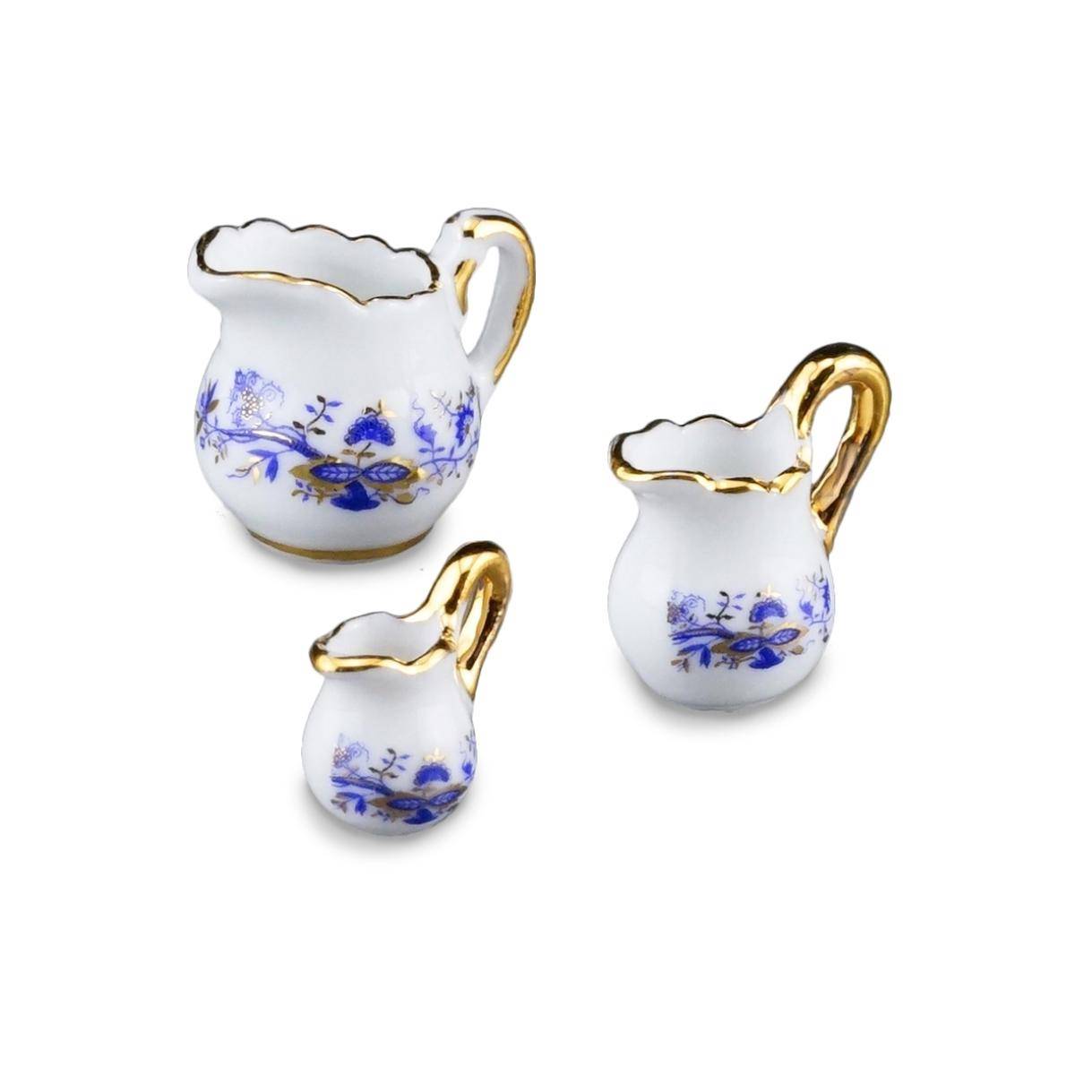 001.450/5 - Milchkrüge "Zwiebel Gold", Miniatur