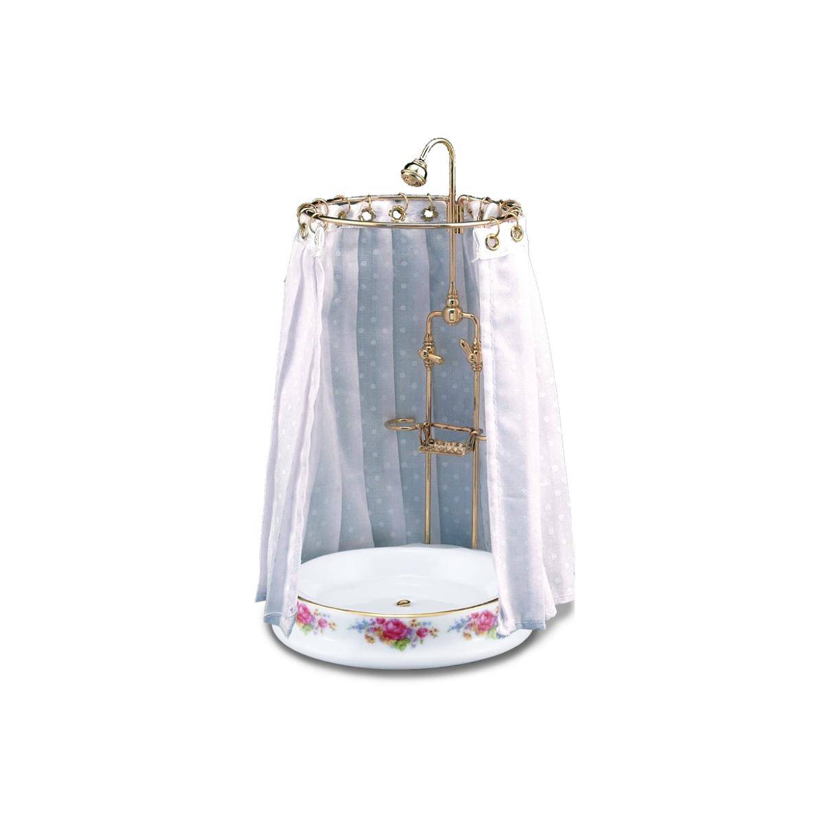 001.763/4 - Dusche "Dresdner Rose", Miniatur