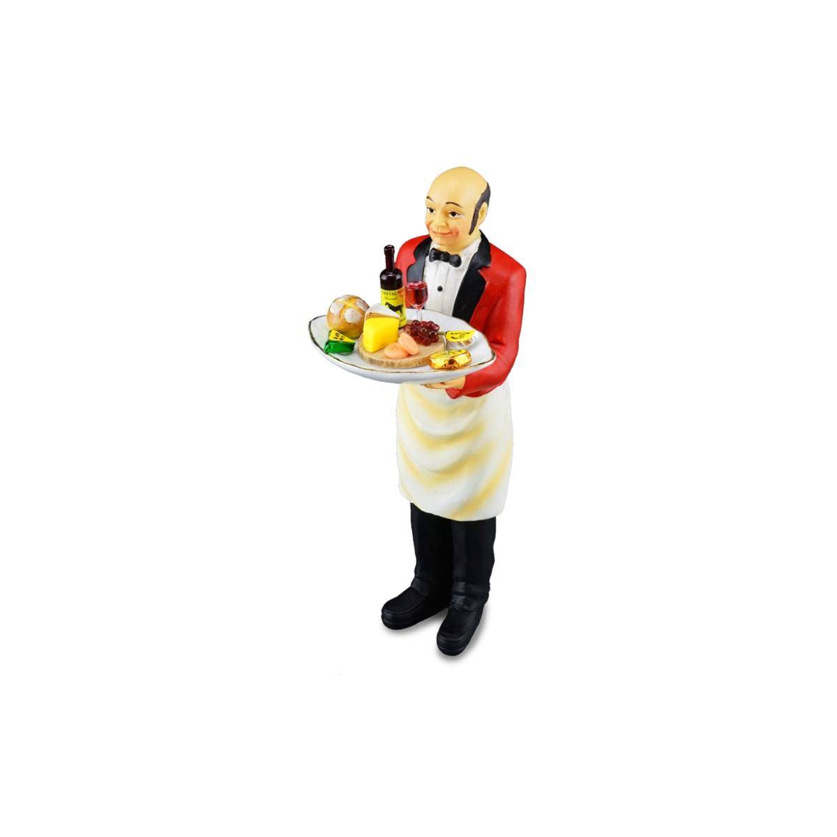 001.782/2 - Butler mit Käseplatte, Miniatur