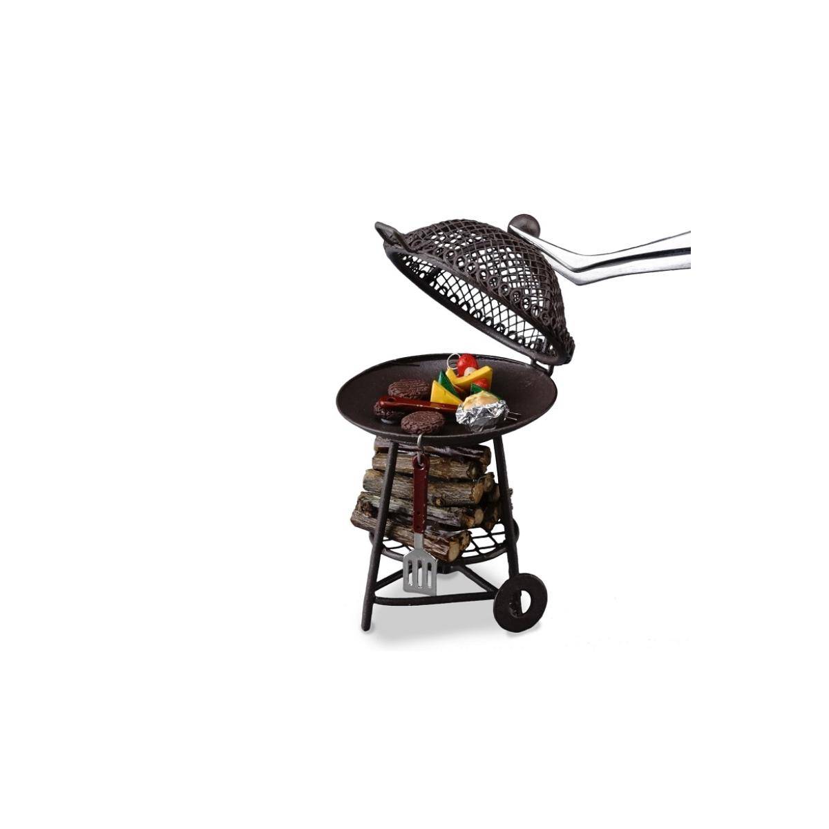 001.817/8 - Kugelgrill dekoriert, Miniatur