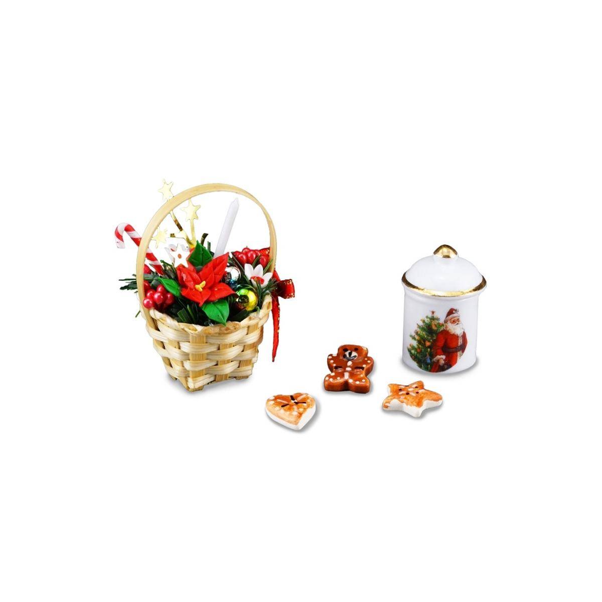 001.884/6 - Weihnachtsgesteck, Miniatur