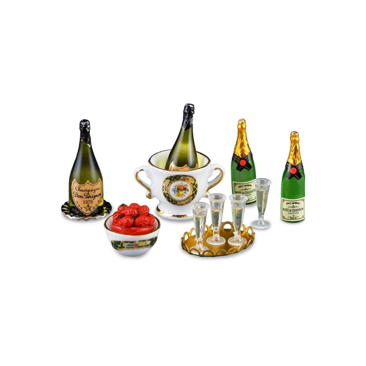 001.892/6 - Champagnerfrühstück, Miniatur