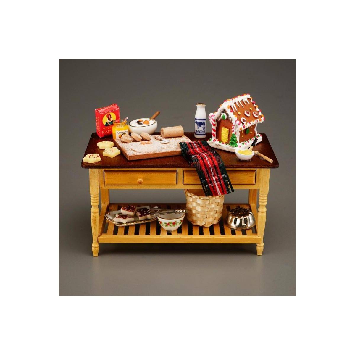 001.727/2 - Weihnachtsbacktisch, Miniatur