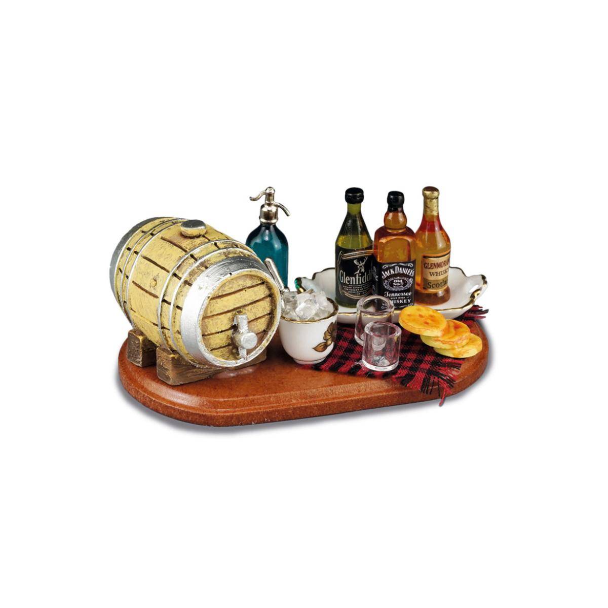 001.811/0 - Whisky-Tablett, Miniatur