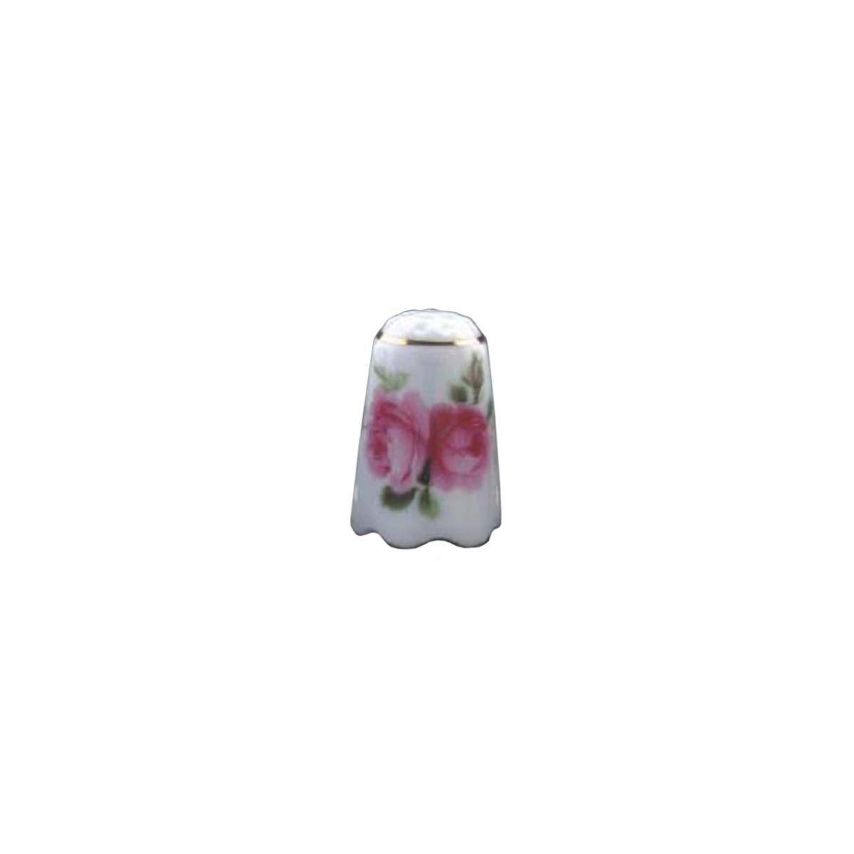 017.256/0 - Fingerhut Wellenrand "Englische Rose", Miniatur