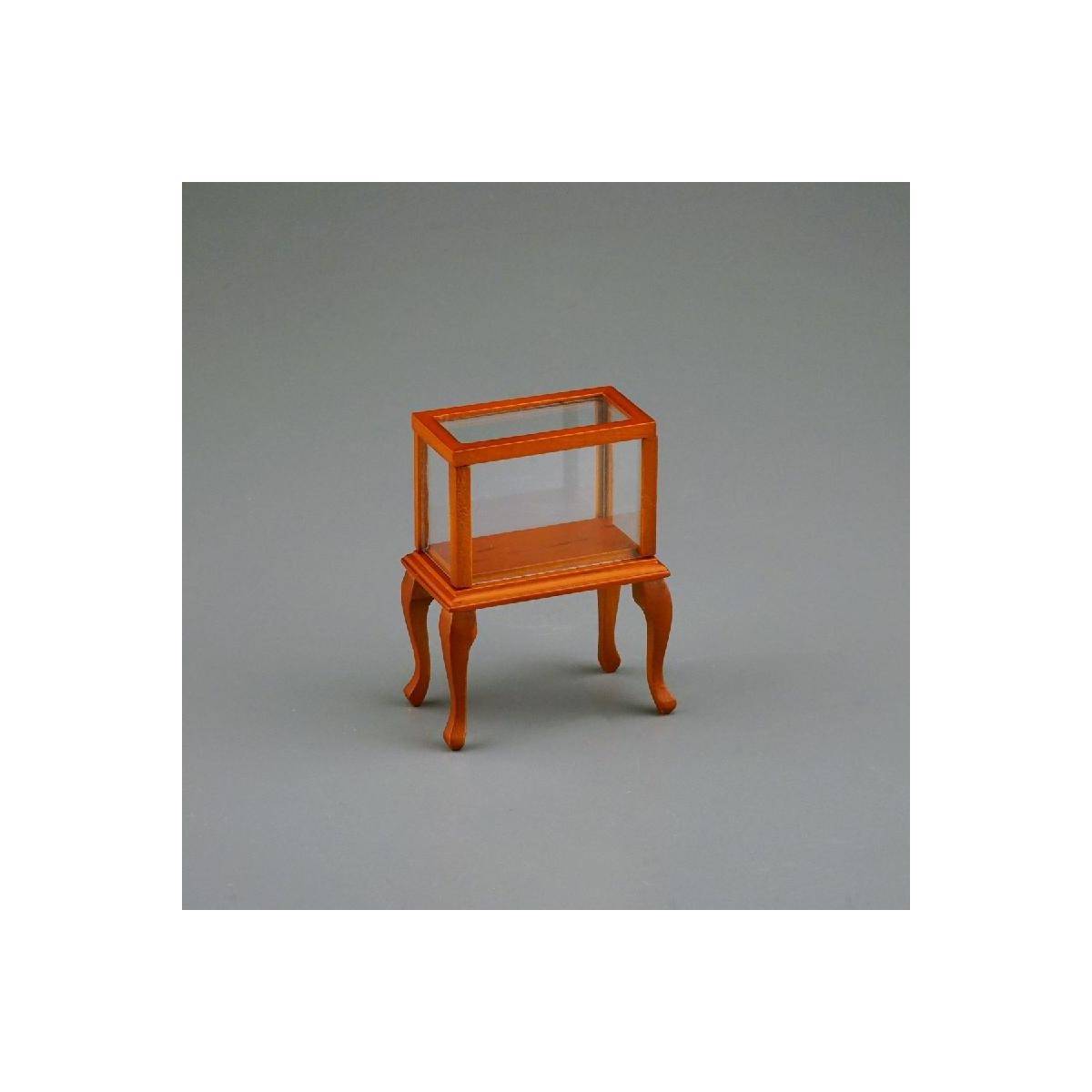 001.720/9 - Schauvitrine leer, Miniatur im Maßstab 1:12
