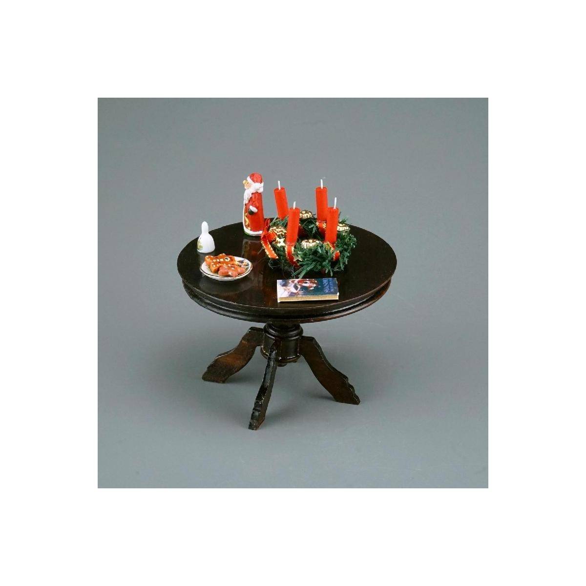 001.754/1 - Großer Weihnachtstisch, Miniatur im Maßstab 1:12