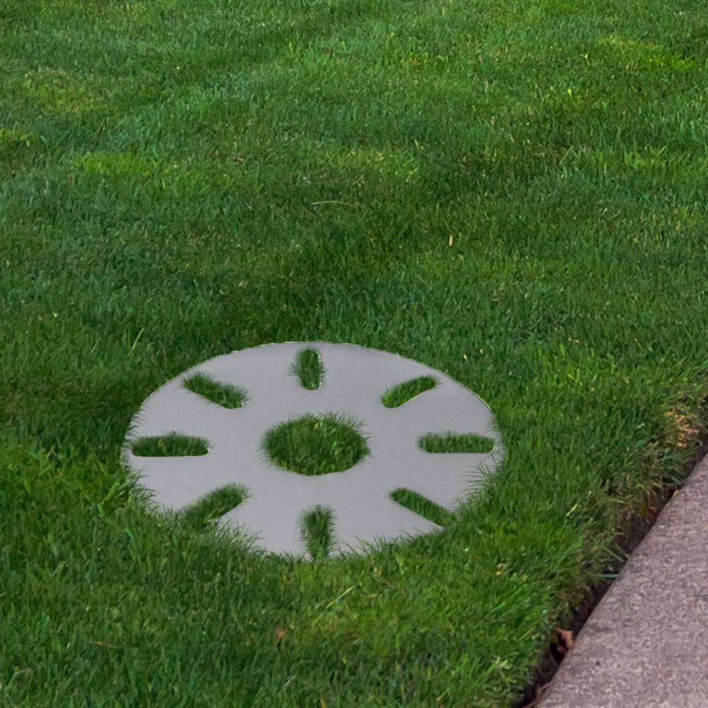 Wegeleuchte mit Bewegungsmelder Erdspieß Gartenleuchte LED Außenstehlampe, Edelstahl silber, 11W 1055lm 3000K, DxH 7,6x80 cm