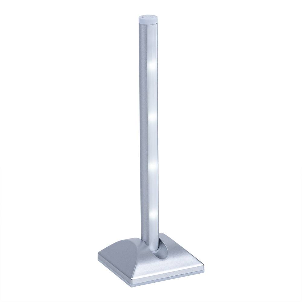 Wandlampe Nachtlicht Wandleuchte 2 Stufen Innen indirekte Beleuchtung Tischlampe Nachtlampe Batteriebetrieben, Kunststoff, 1x LED, DxH 9x28 cm