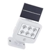 Solarlampen für Außen mit Bewegungsmelder LED Solar Wandleuchte Aussen Spot mit Bewegungsmelder Aussen, weiß, LED 0,3W 150Lm kaltweiß, LxBxH 12,8x Solarlampen für Außen mit Bewegungsmelder LED Solar Wandleuchte Aussen Spot mit Bewegungsmelder Aussen, weiß, LED 0,3W 150Lm kaltweiß, LxBxH 12,8x