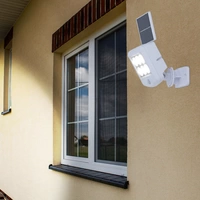 Solarlampen für Außen mit Bewegungsmelder LED Solar Wandleuchte Aussen Spot mit Bewegungsmelder Aussen, weiß, LED 0,3W 150Lm kaltweiß, LxBxH 12,8x Solarlampen für Außen mit Bewegungsmelder LED Solar Wandleuchte Aussen Spot mit Bewegungsmelder Aussen, weiß, LED 0,3W 150Lm kaltweiß, LxBxH 12,8x