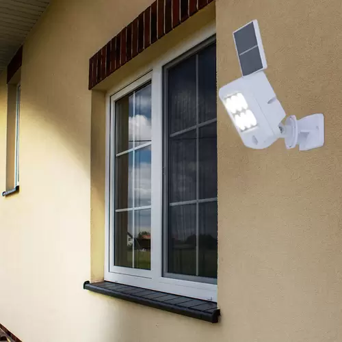 Solarlampen für Außen mit Bewegungsmelder LED Solar Wandleuchte Aussen Spot mit Bewegungsmelder Aussen, weiß, LED 0,3W 150Lm kaltweiß, LxBxH 12,8x Solarlampen für Außen mit Bewegungsmelder LED Solar Wandleuchte Aussen Spot mit Bewegungsmelder Aussen, weiß, LED 0,3W 150Lm kaltweiß, LxBxH 12,8x