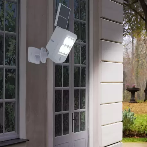 Solarlampen für Außen mit Bewegungsmelder LED Solar Wandleuchte Aussen Spot mit Bewegungsmelder Aussen, weiß, LED 0,3W 150Lm kaltweiß, LxBxH 12,8x Solarlampen für Außen mit Bewegungsmelder LED Solar Wandleuchte Aussen Spot mit Bewegungsmelder Aussen, weiß, LED 0,3W 150Lm kaltweiß, LxBxH 12,8x
