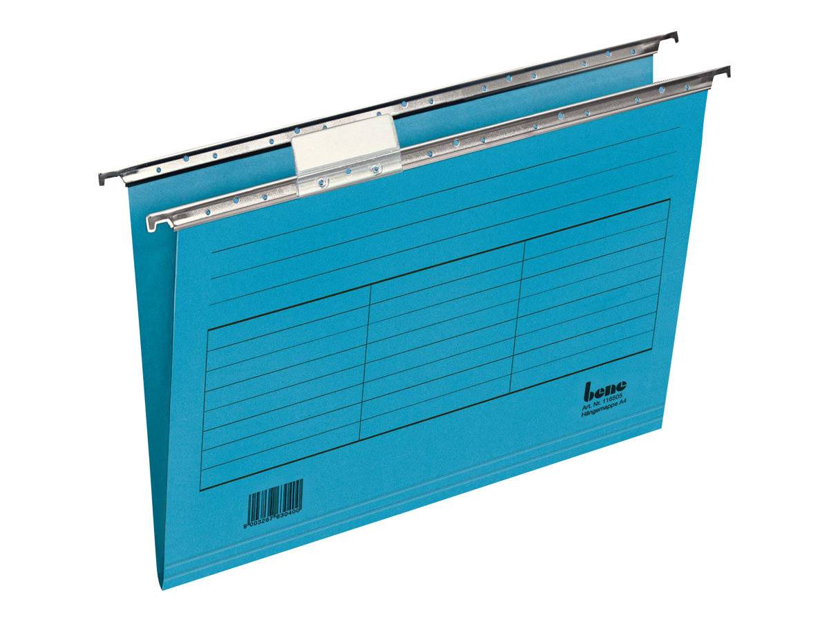 Bene Hängeregister - für A4 - Blau